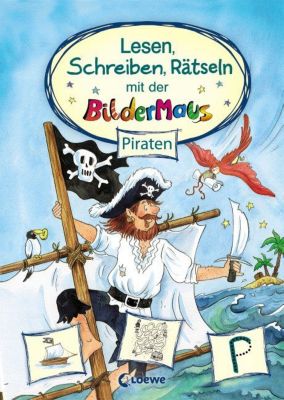 Buch - Lesen, Schreiben, Rätseln mit der Bildermaus: Piraten