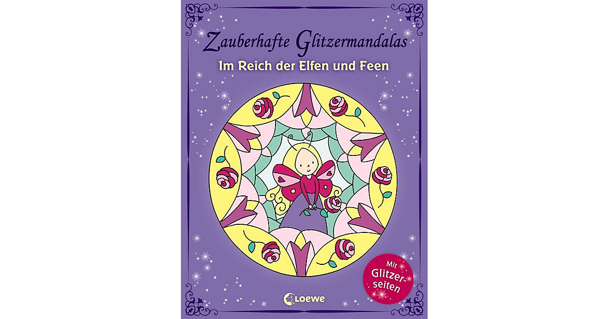 Buch - Zauberhafte Glitzermandalas: Im Reich der Elfen und Feen