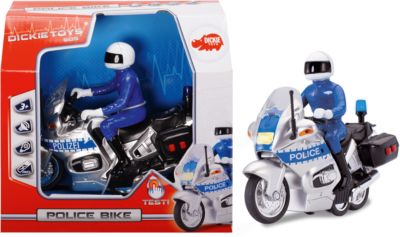 Polizei Motorrad Toys Police Fahrerfigur Motorrad Pplizist Spielzeug