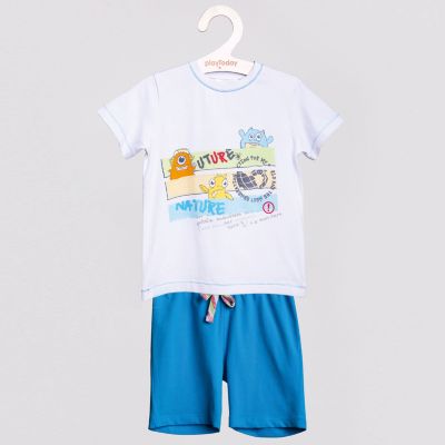 Комплект для мальчика: футболка и шорты PlayToday