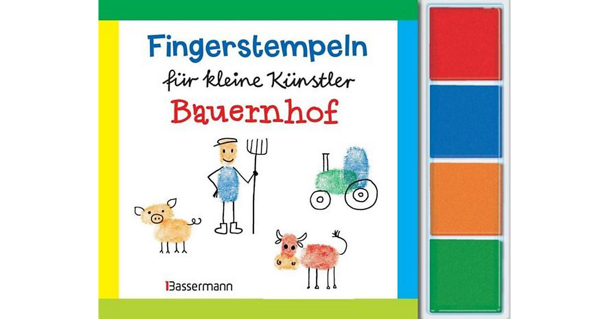 Buch - Fingerstempeln kleine Künstler: Bauernhof Kinder