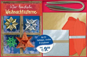 Buch - Weihnachtssterne kleine Knstler-Set Kinder