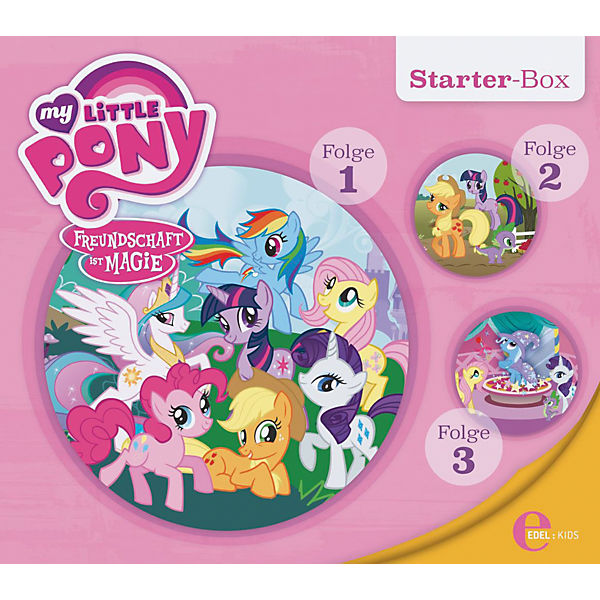 Cd My Little Pony Starter Box Folgen 1 2 3 My Little Pony Mytoys