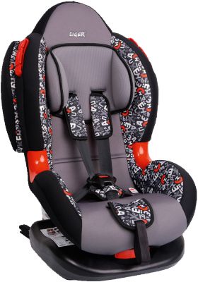 Автокресло Siger Кокон Art Isofix, 9-25 кг, алфавит