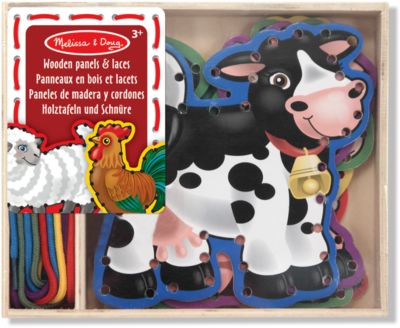 Шнуровка "Ферма", Melissa & Doug