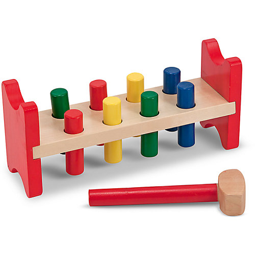 Игрушка "Забить в лунки", Melissa & Doug от Melissa & Doug