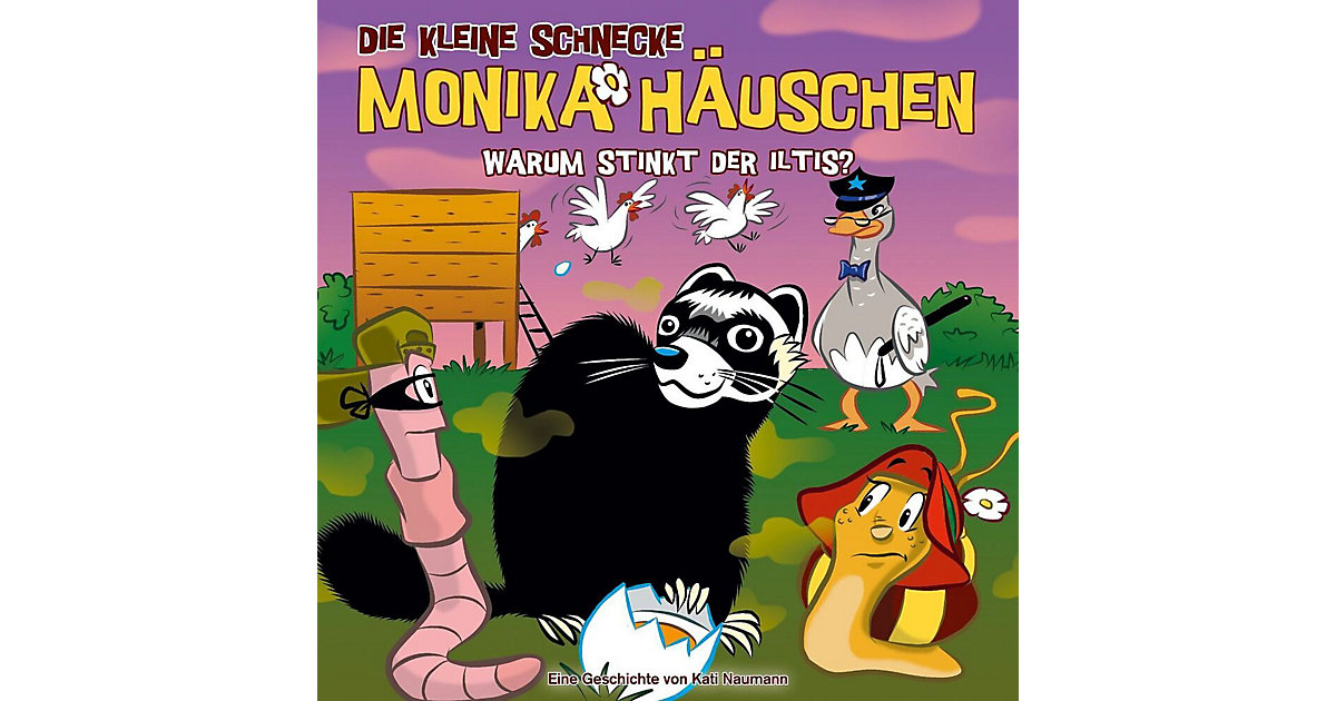 CD Die Kleine Schnecke Monika Häuschen 40 - Warum stinkt der Iltis Hörbuch