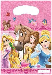 Подарочные пакетики "Принцессы и животные" , 6 шт