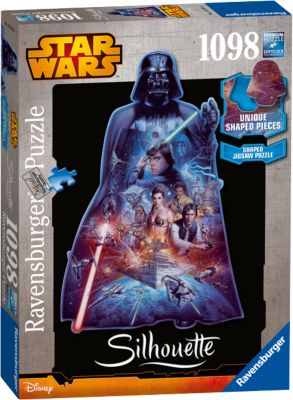 Star Wars Darth Vader Silhouette Puzzle 1000 Teile, Star ...