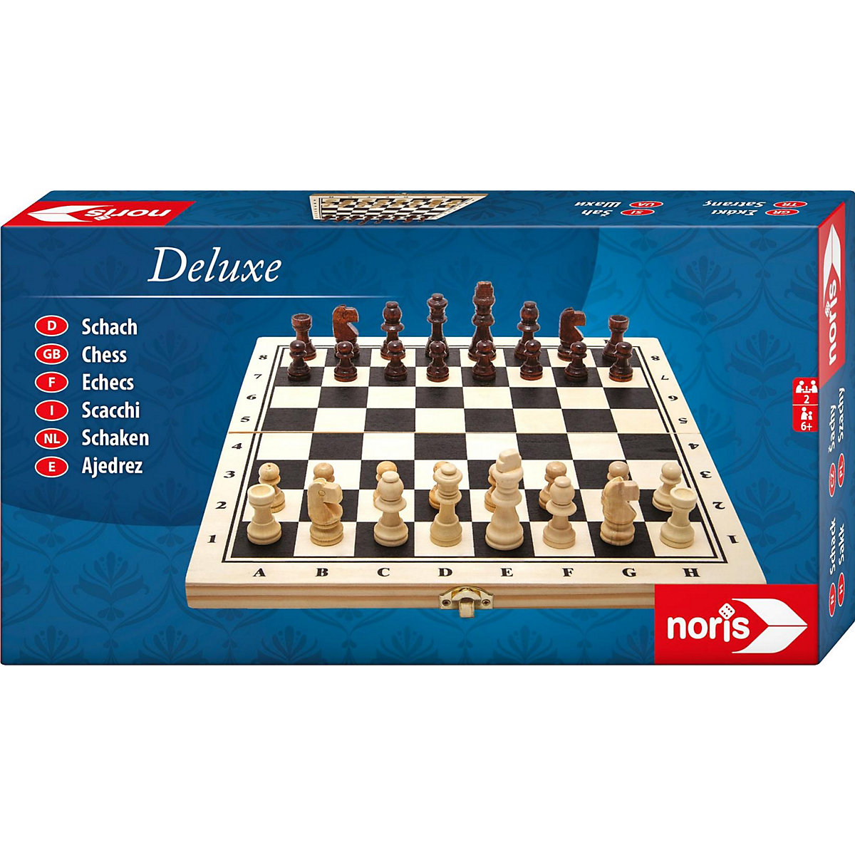 Noris Deluxe Holz Schach