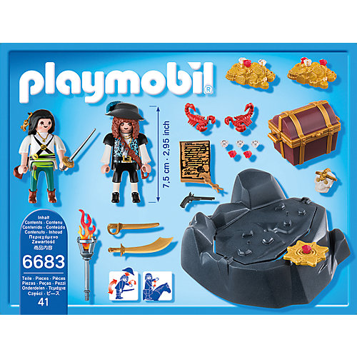 Пиратский тайник с сокровищами, PLAYMOBIL от PLAYMOBIL®