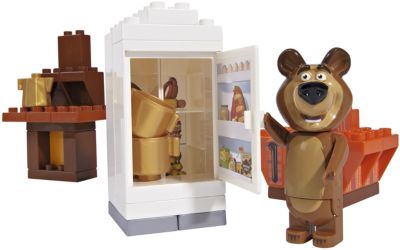 Конструктор Маша и Медведь, Кухня Мишки, 35 деталей, BIG