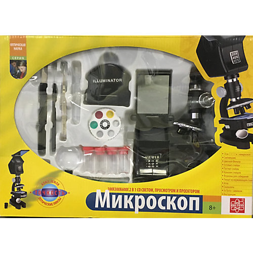 Микроскоп 100х300х600х, Edu-Toys от Edu-Toys