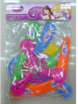 Игровой набор "4 бумеранга+летающая тарелка", Disney Princess