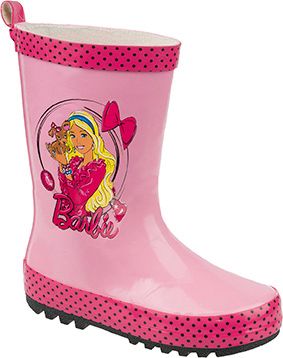 Сапоги резиновые для девочки Barbie