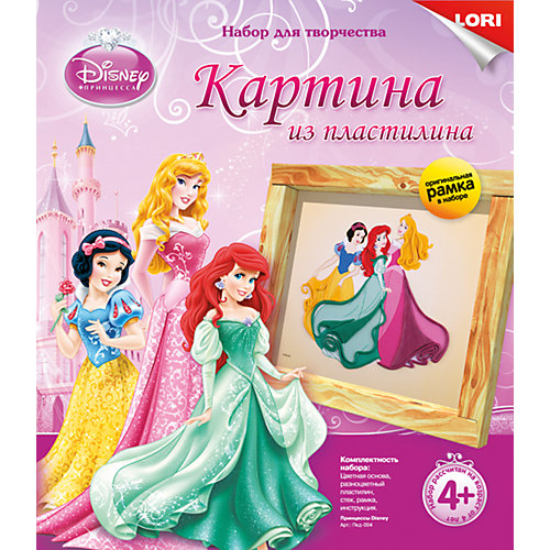 Картина из пластилина "Принцессы Disney", LORI от LORI