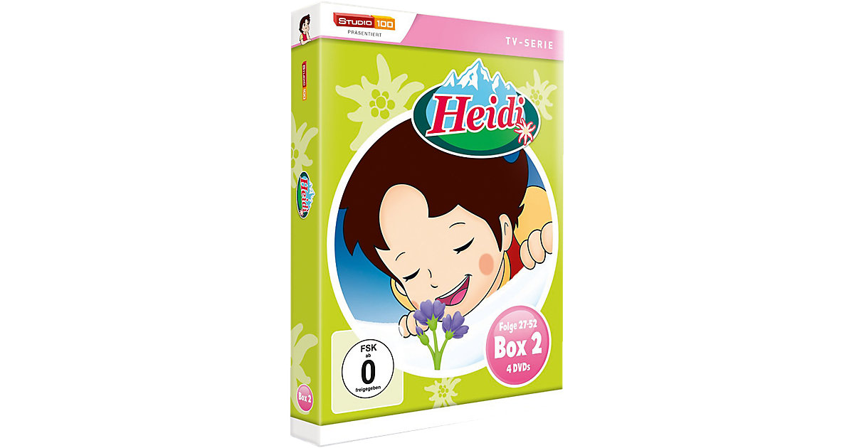 DVD Heidi - Box 2 (Folge 27-52) Hörbuch