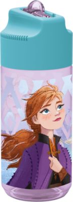 Frozen 2 Die Eiskönigin Anna und Elsa Sportflasche Trinkflasche Tritan 430 ml 