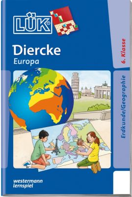 Buch - LÜK: Diercke Europa: Welche Staaten gehören zu Europa?, Übungsheft