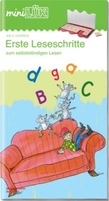 Buch - mini LK: Erste Leseschritte zum selbstndigen Lesen, bungsheft