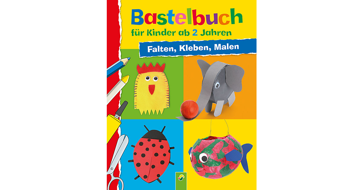Buch - Bastelbuch Kinder ab 2 Jahren Kleinkinder