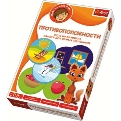 Игра "Противоположности",  Trefl