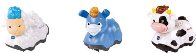 Tip Tap Baby Tiere - 3er-Set Kuh, Esel, Schaf