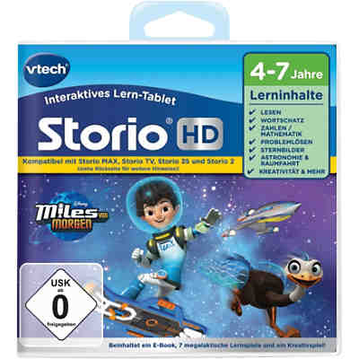 Storio 2, 3S, Max & TV Storio HD Lernspiel "Miles von Morgen"