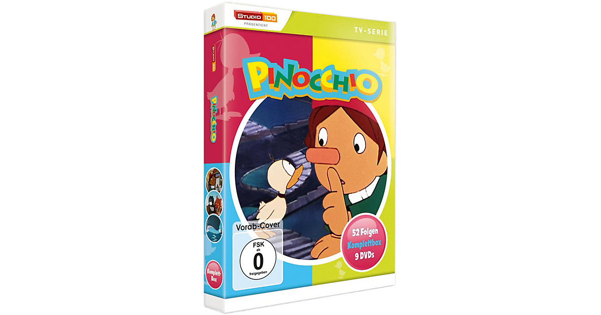 DVD Pinocchio Komplettbox (TV-Serie) Hörbuch