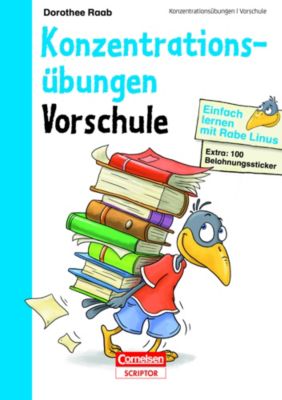 Image of Buch - Einfach lernen mit Rabe Linus: Raab, Dorothee: Vorschule Konzentrationsübungen