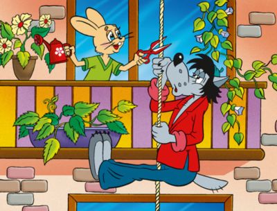 Кубики "Ну, погоди!", 12 шт, Step puzzle