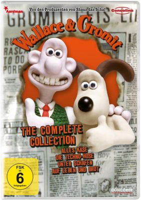 DVD Wallace & Gromit Die komplette Collection