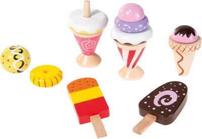 Eis Set Eisdiele Spielzeug Kaufladen Ice-Cream 