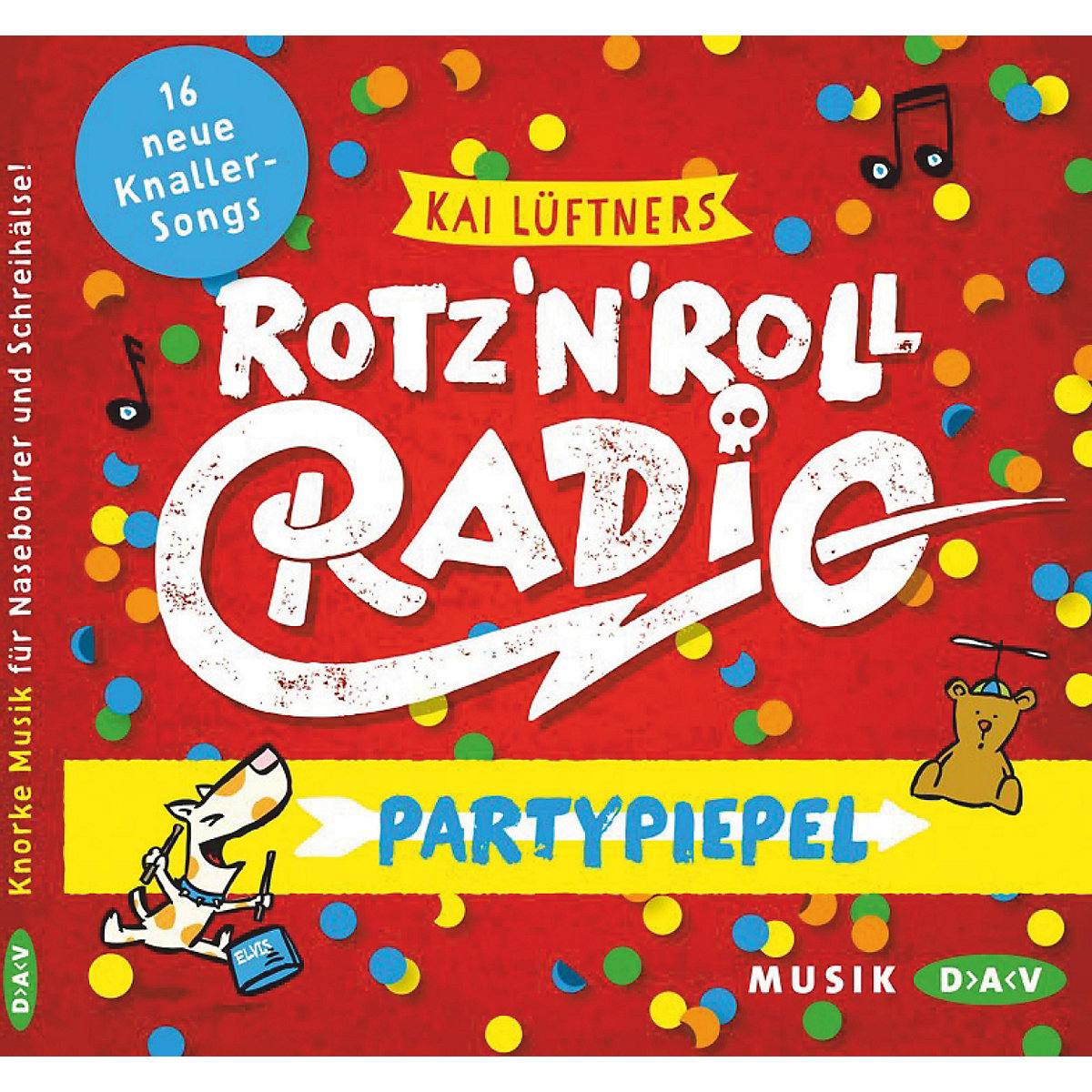 Rotz 'n' Roll Radio Partypiepel 1 Audio-CD