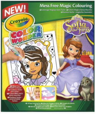 Раскраска Color Wonder, София Прекрасная