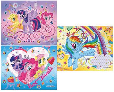 Аппликация из пайеток "My little Pony", Играем вместе