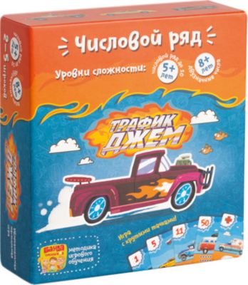 Развивающая игра "Трафик-джем" Банда Умников