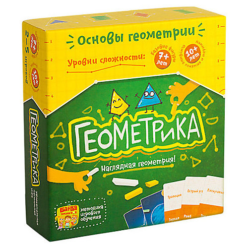 Развивающая игра "Геометрика" Банда Умников