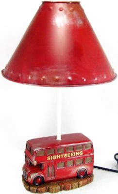 Настольный светильник "Двухэтажный автобус"
