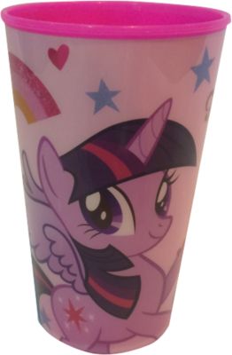 Розовый стакан, My little Pony