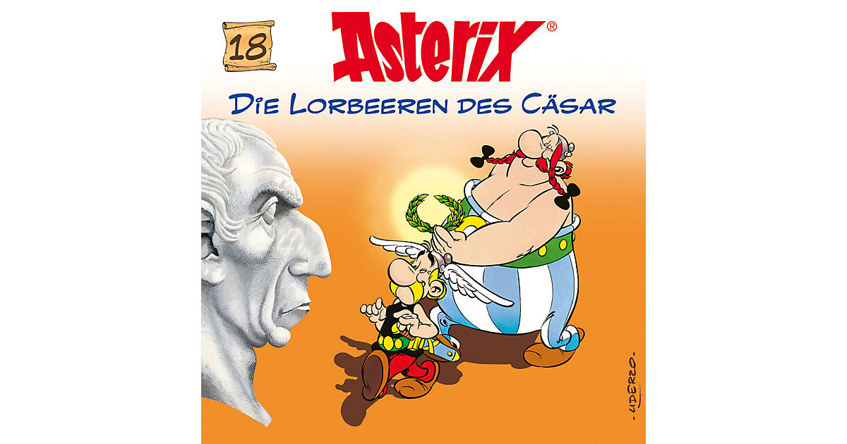 CD Asterix 18 - Die Lorbeeren des Cäsar Hörbuch