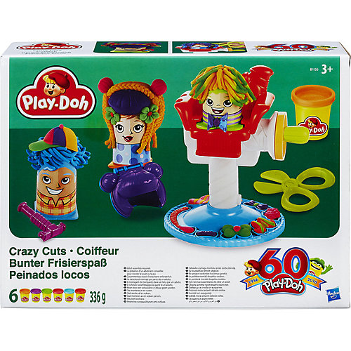 Игровой набор Play-Doh "Сумасшедшие прически" от Hasbro
