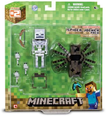 Фигурка Скелет с Пауком, 8 см, Minecraft
