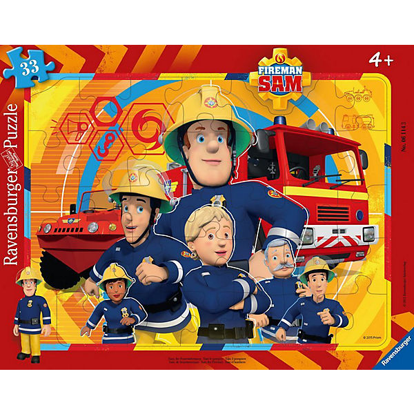 Ravensburger 27772 Feuermann Sam Fireman Grey 