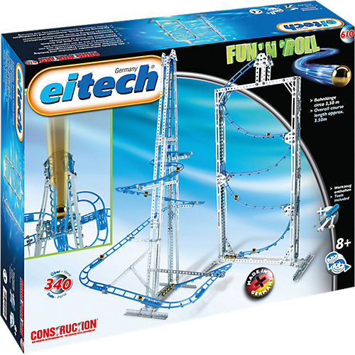 Металлический конструктор Eitech "Серпантин" ,340деталей от eitech