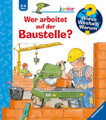 Image of Buch - WWW junior Wer arbeitet auf der Baustelle?