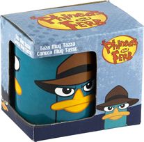 Керамическая кружка "Финес и Ферб" 325 мл