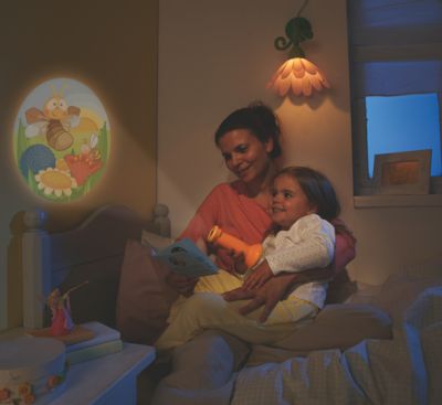 Haba Taschenlampen Projektor kleines Glühwürmchen Orange
