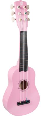 Kindergitarre pink blau Spielzeug Gitarre Akustikgitarre Metallsaiten mit Gurt 