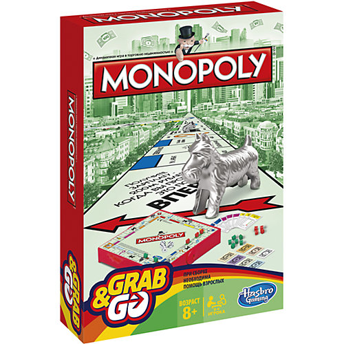 Настольная игра Hasbro Gaming "Монополия" Дорожная от Hasbro